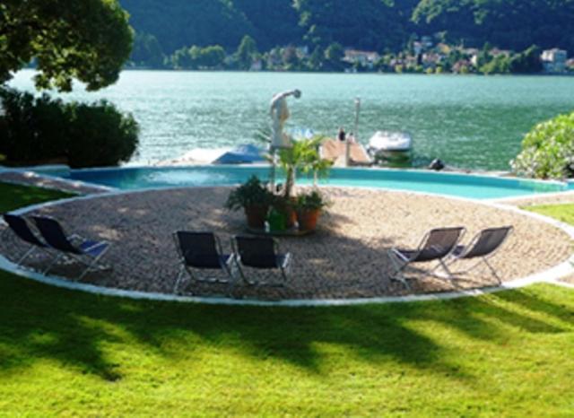 Residence Ville Lago Lugano 포르토 세레시오 외부 사진